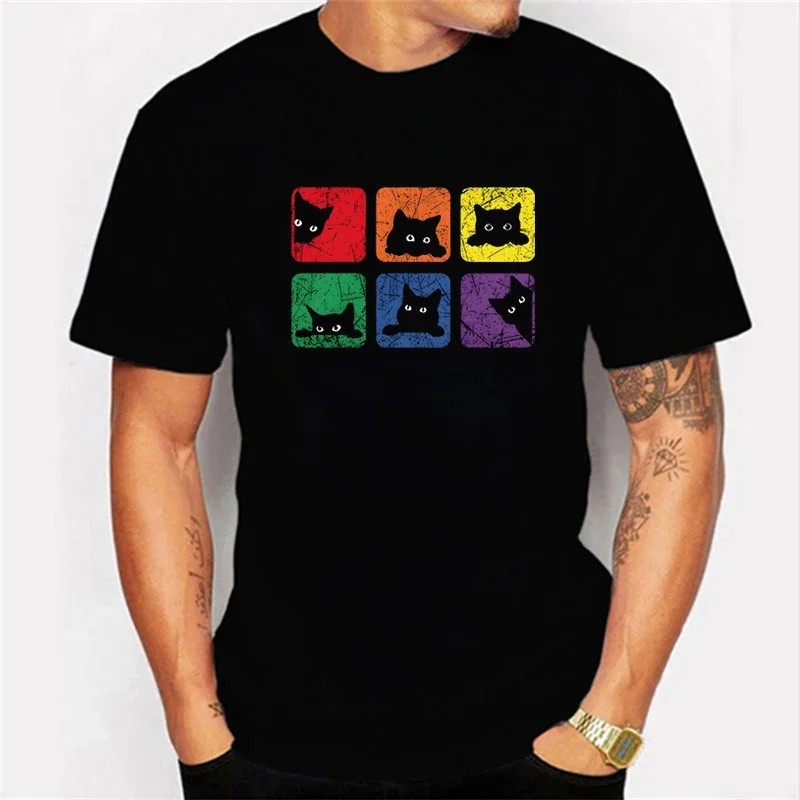 Streetwear Brand Trends - Short Sleeve Tees Men's T-shirt Pride