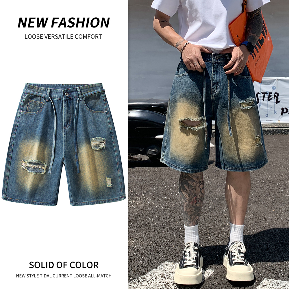Streetwear Brand Jorts - Men's Denim Shorts Jorts American Vintage