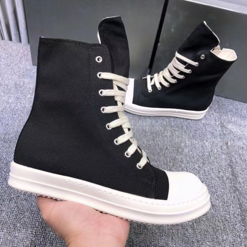 Brand Luxury Ramones Black Can - Streetwear Brand Shoes ulasan dan harga