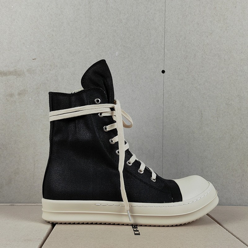 Brand Luxury Ramones Black Can - Streetwear Brand Shoes ulasan dan harga