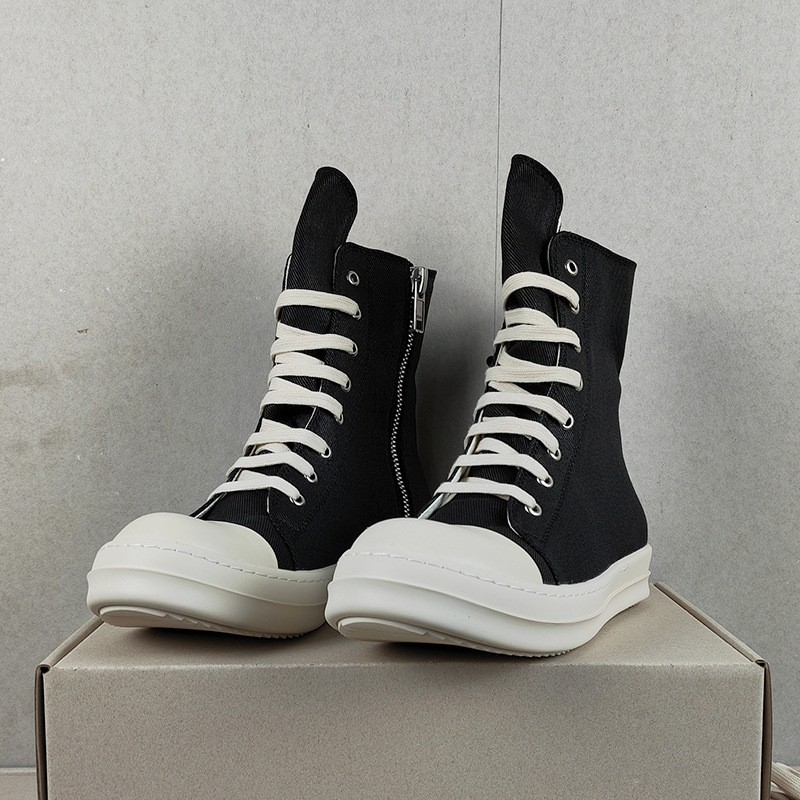Brand Luxury Ramones Black Can - Streetwear Brand Shoes ulasan dan harga