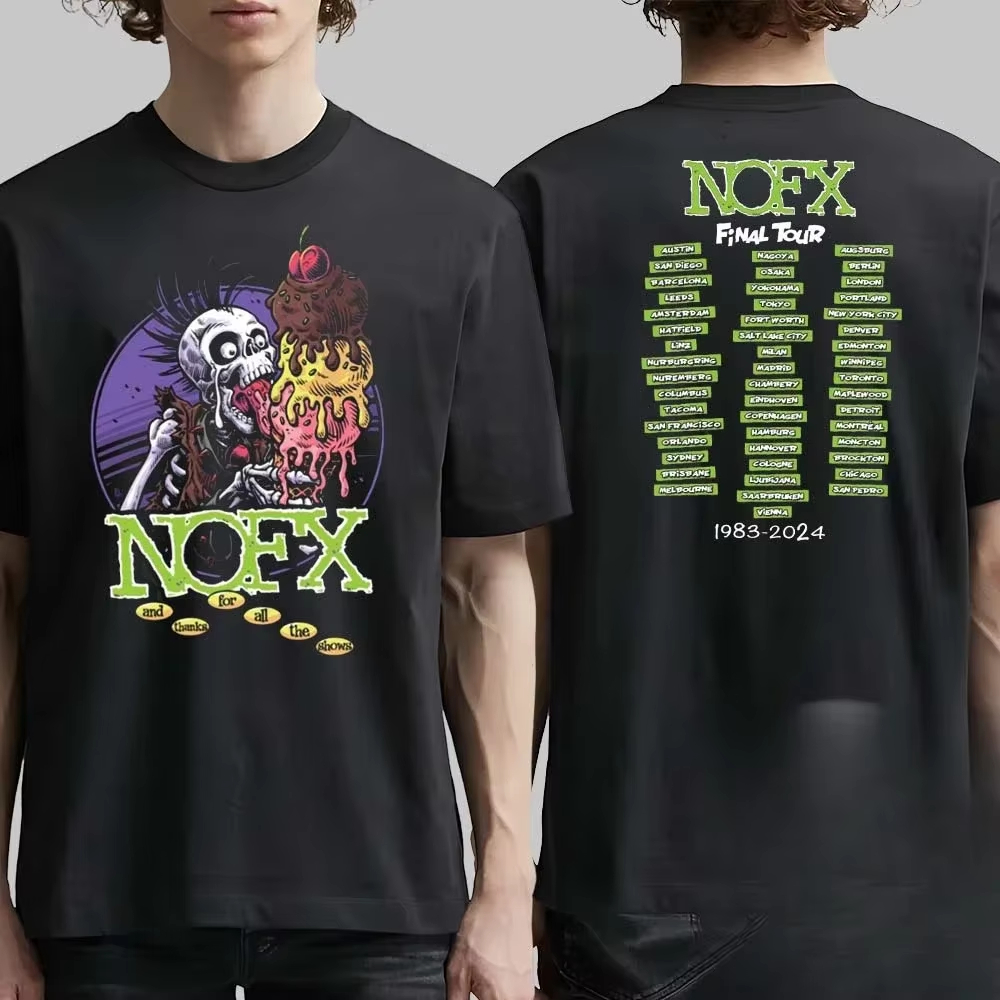 NOFX Rock Band Graphic Essenti - Streetwear Brand Essentials ulasan dan harga
