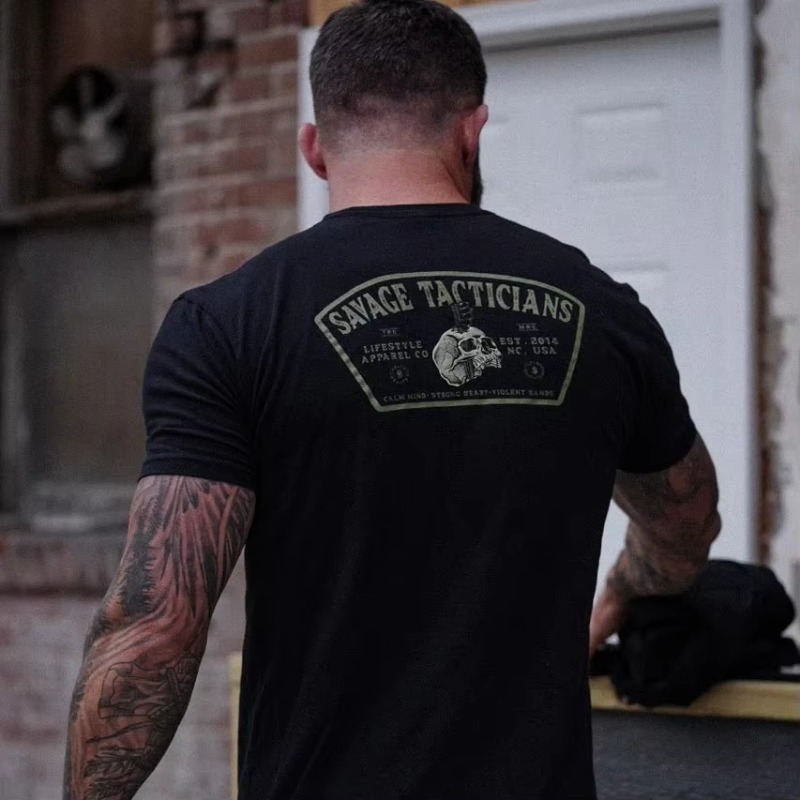 Fashion Brand Print Man T-shir - Streetwear Brand Fashion ulasan dan harga