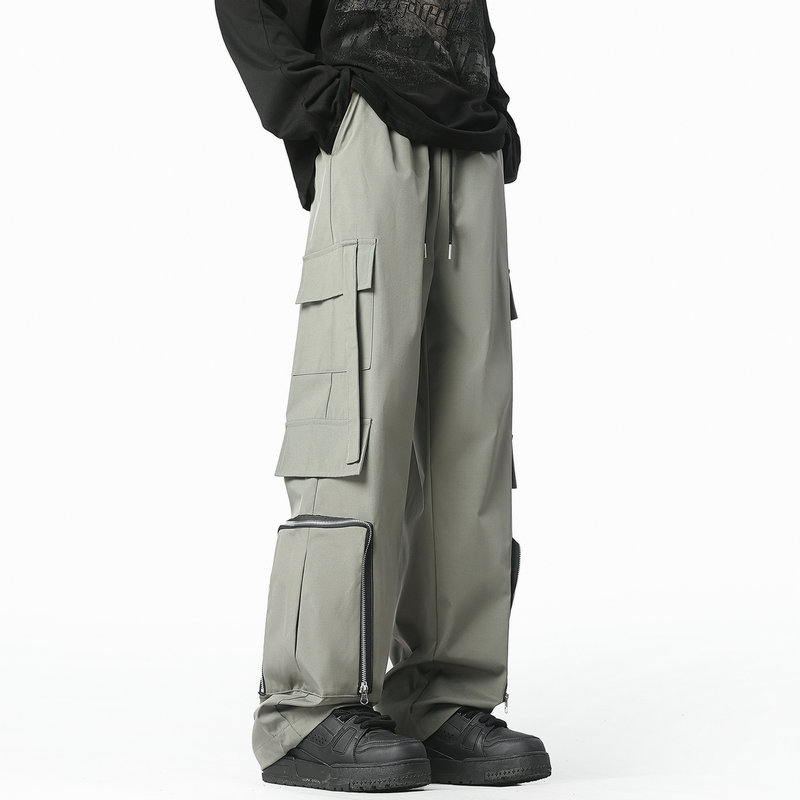 Fashion Men Cargo Pants Loose  - Streetwear Brand Fashion ulasan dan harga