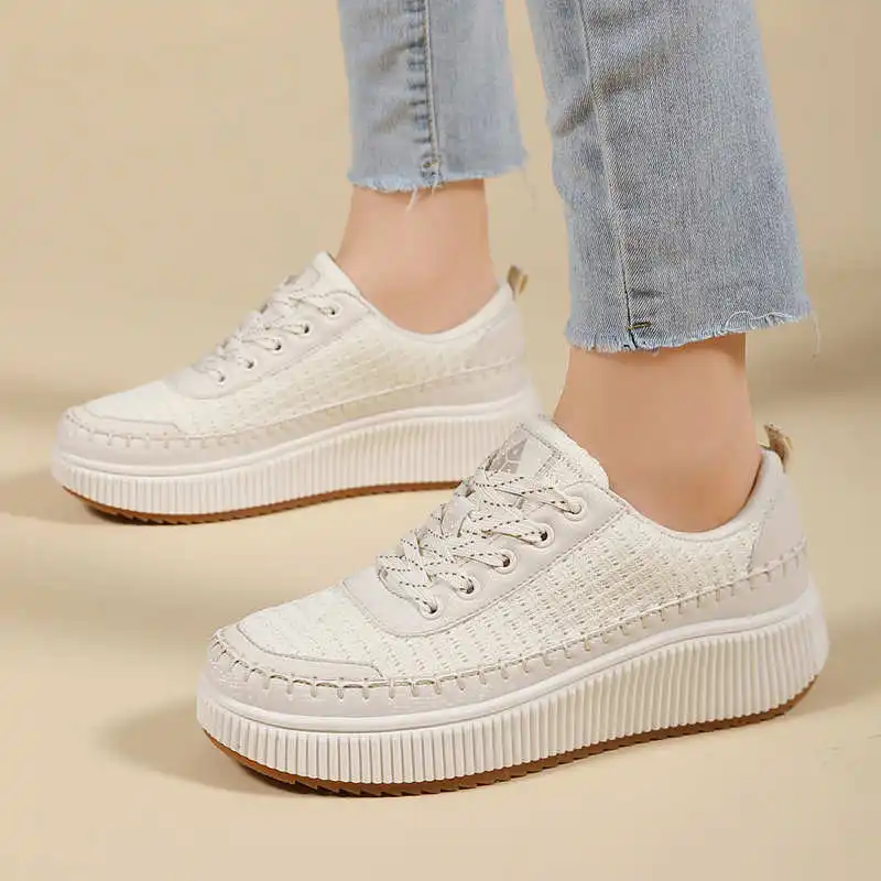 Brown Shoes Woman Flats Autumn - Best Streetwear Brand Uk ulasan dan harga