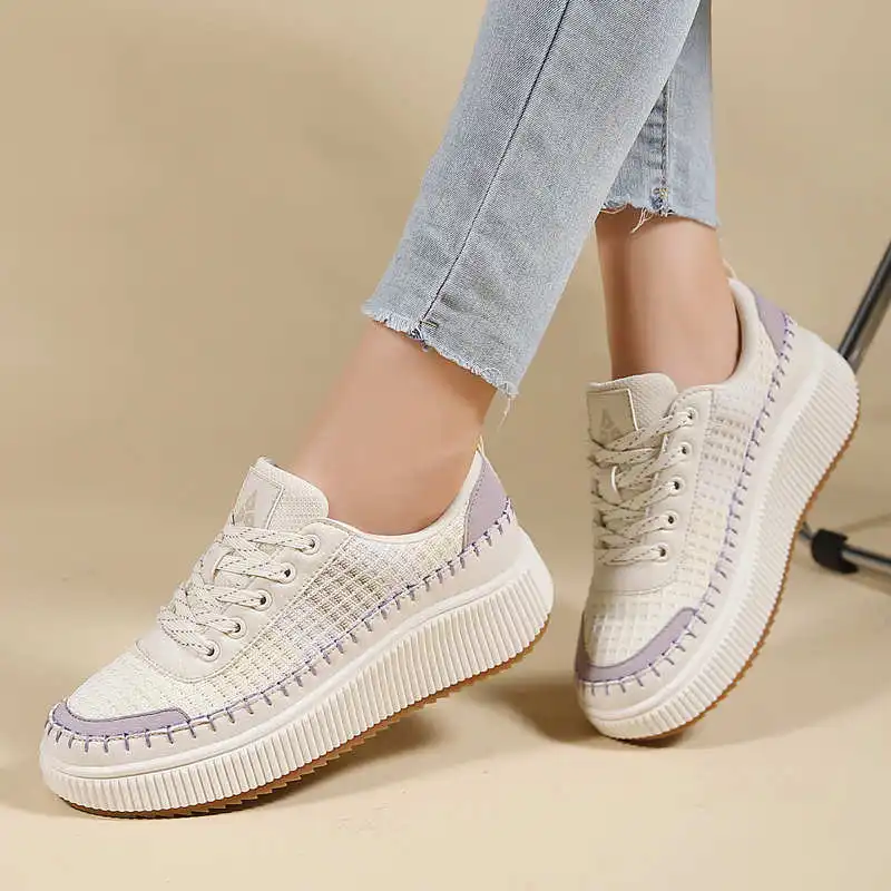 Brown Shoes Woman Flats Autumn - Best Streetwear Brand Uk ulasan dan harga