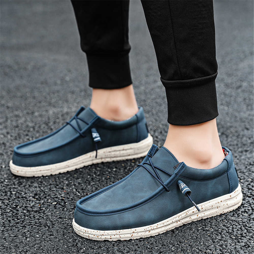 Round Foot Non-slip Men's Snea - Streetwear Brand Shoes ulasan dan harga