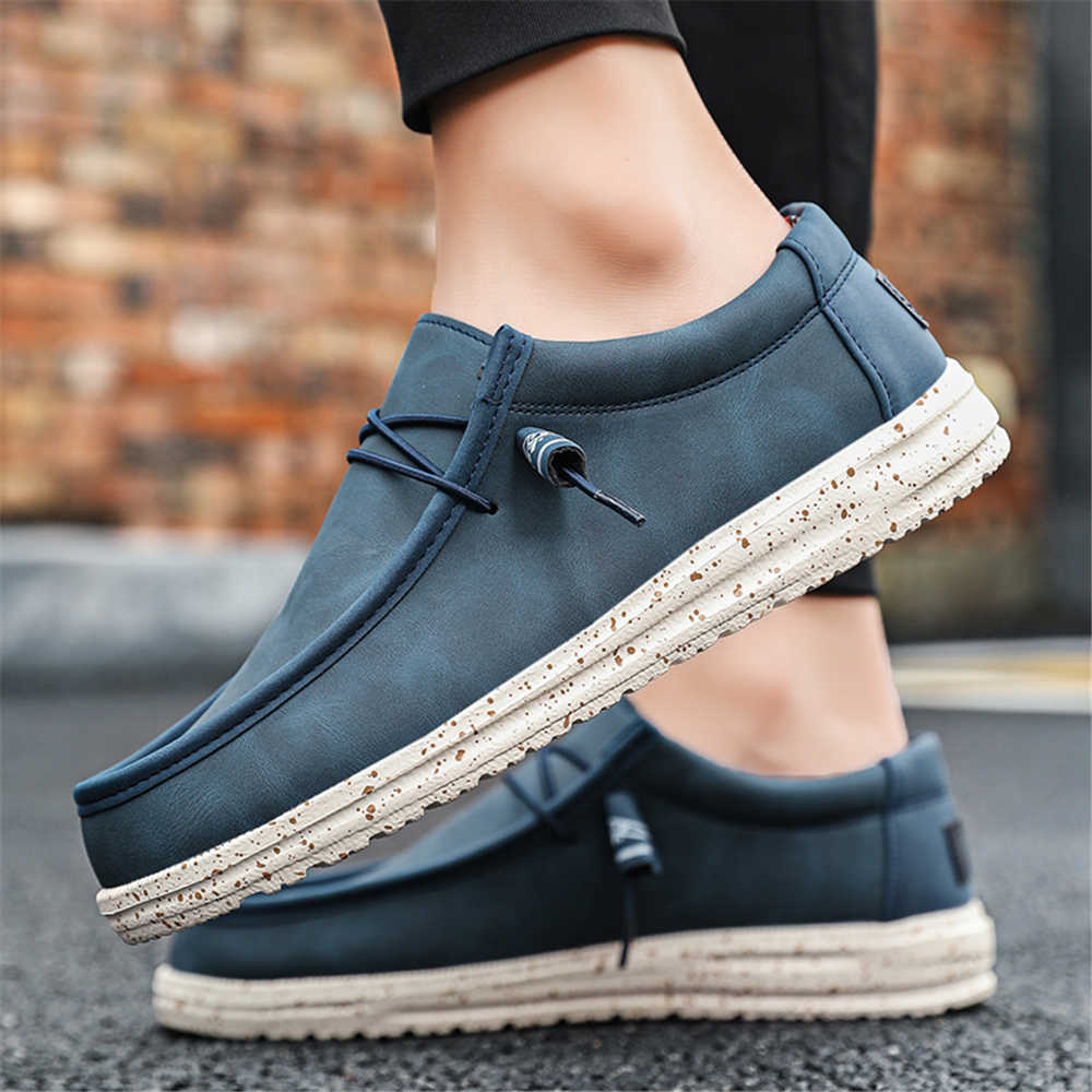 Round Foot Non-slip Men's Snea - Streetwear Brand Shoes ulasan dan harga