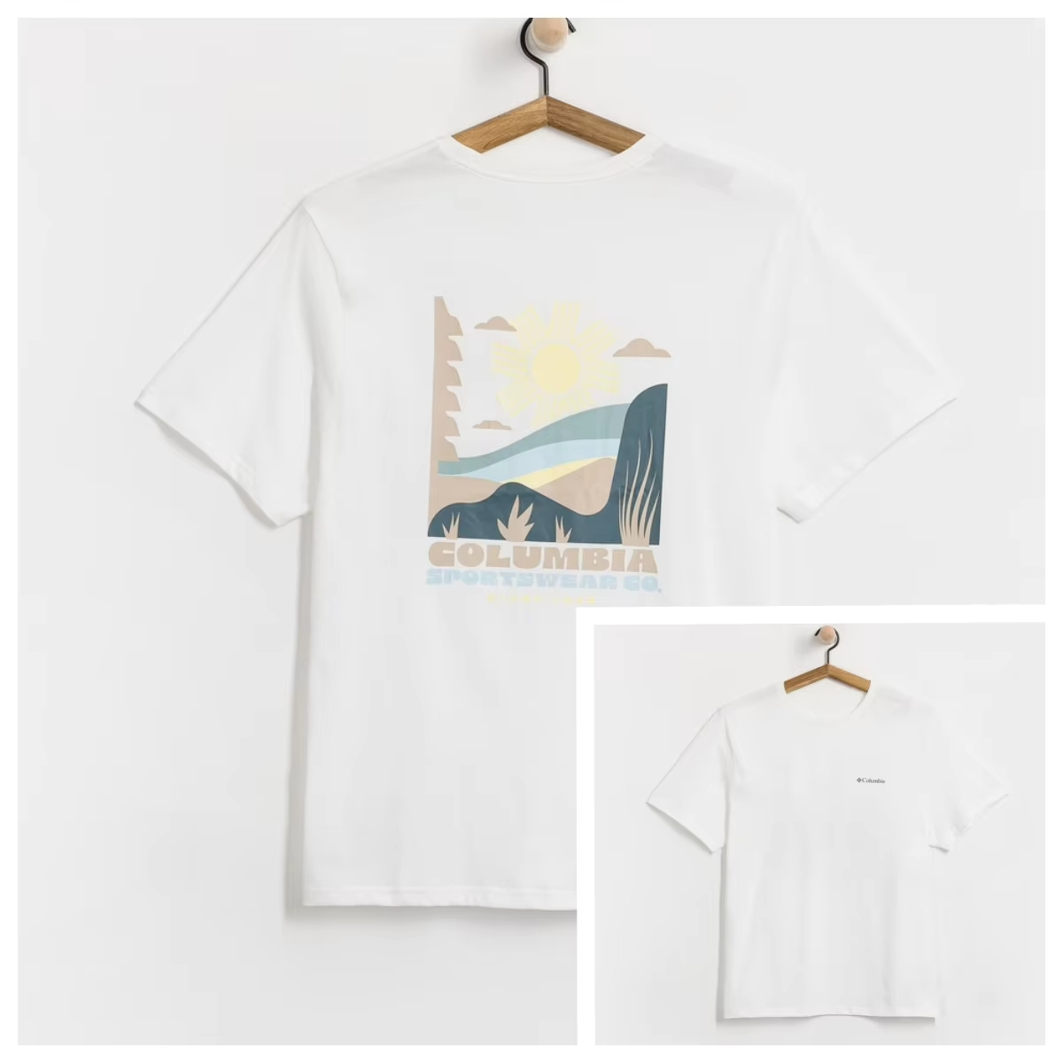 Classic outdoor brand casual T - Streetwear Outdoor Brand ulasan dan harga