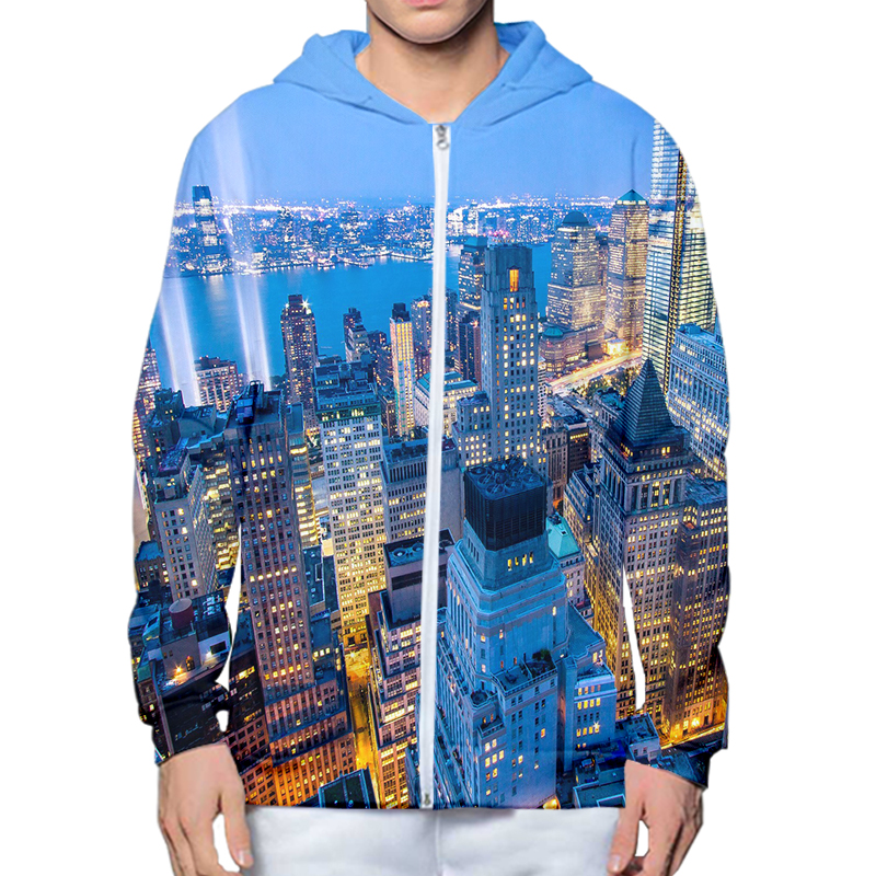 Autumn Winter 3D Printed New Y - Streetwear Brand New York ulasan dan harga
