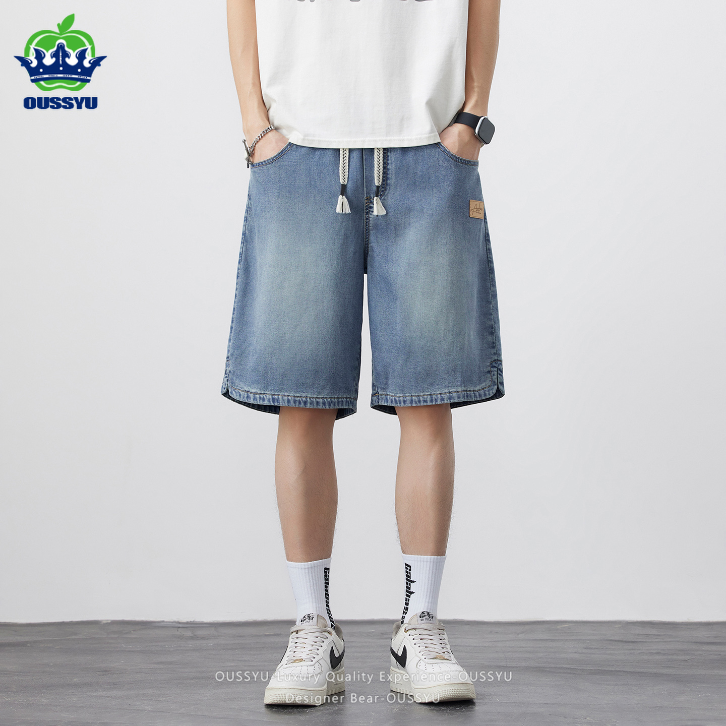 2026 New Summer Thin Men's Jor - Streetwear Brand Jorts ulasan dan harga