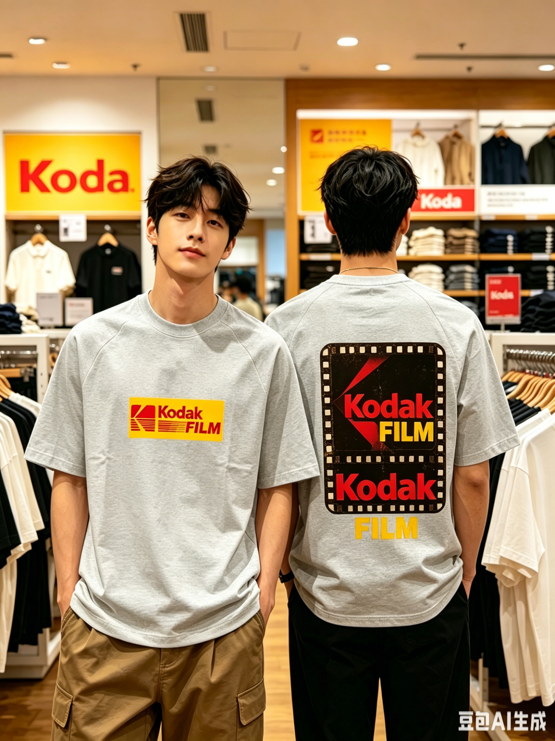 2026 New Kodak T-shirt - Summe - Streetwear Brand New ulasan dan harga