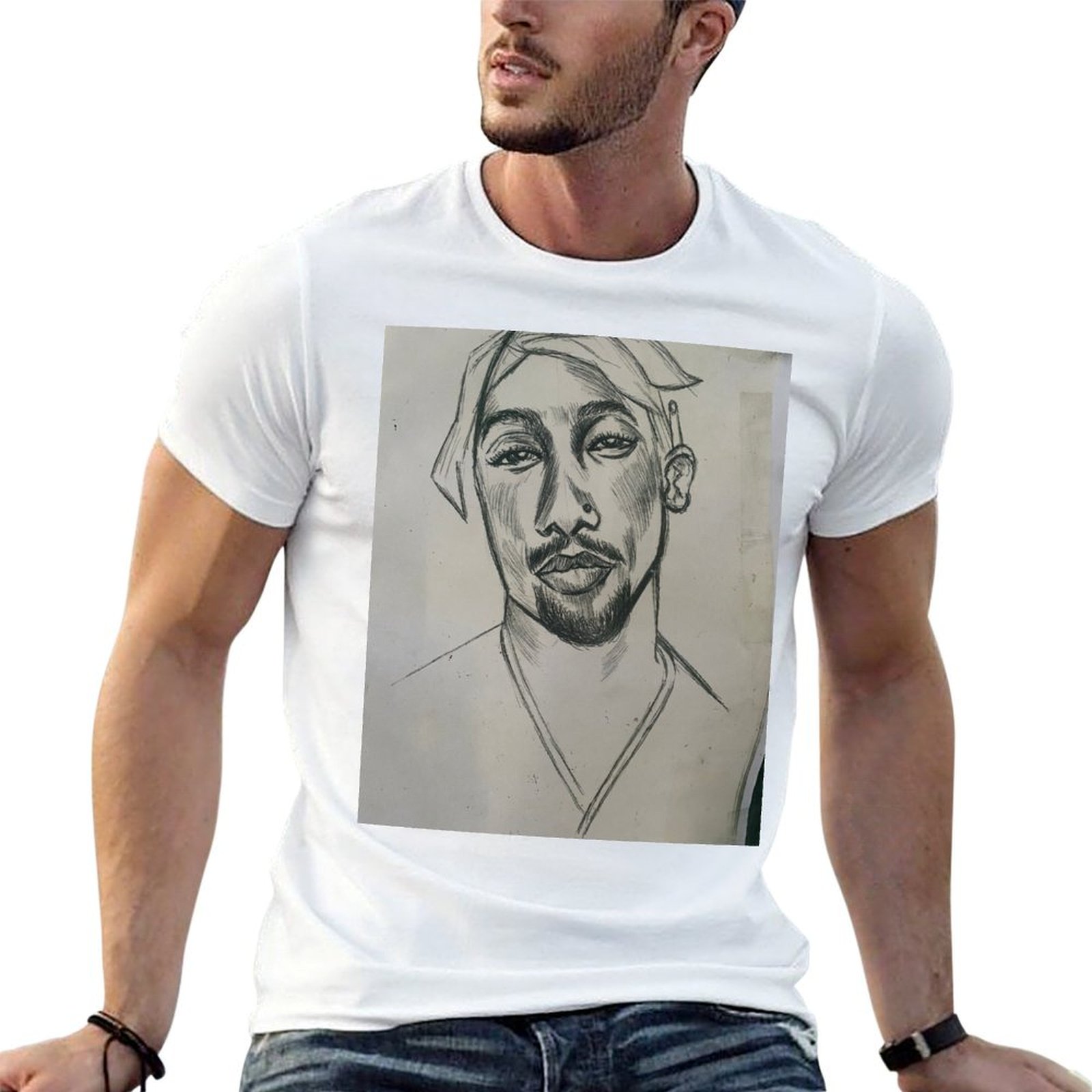 2 PAC ART CASUAL STREET WEAR T - Streetwear Brand Essentials ulasan dan harga