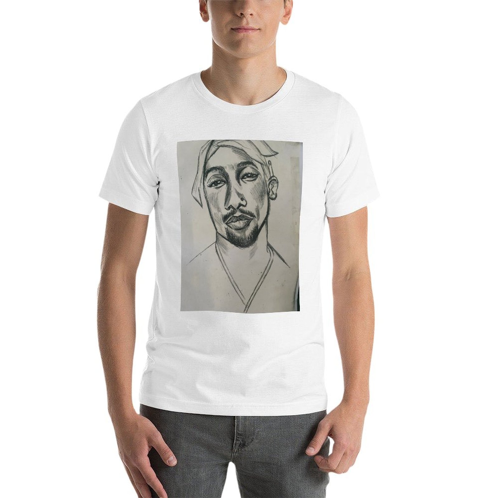2 PAC ART CASUAL STREET WEAR T - Streetwear Brand Essentials ulasan dan harga