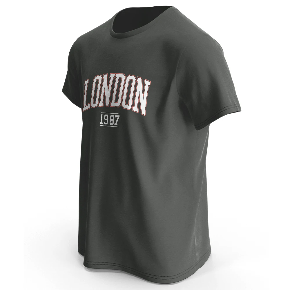 S-4XL Men's London 1987 Vintag - Streetwear Brands London ulasan dan harga