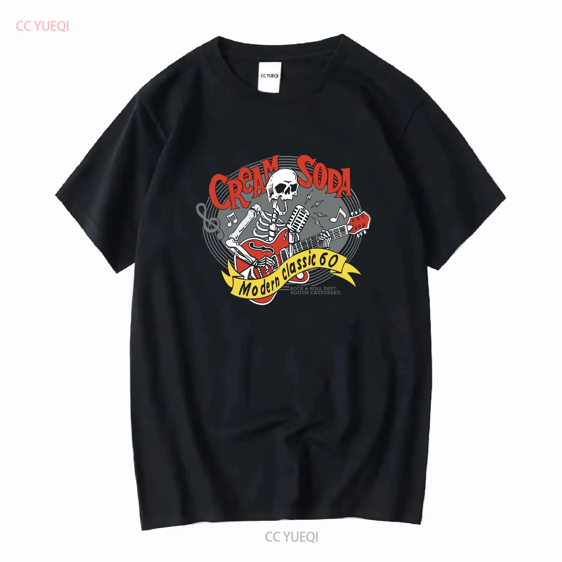 Cream Soda Rock Roll T shirt J - Streetwear Brand Fashion ulasan dan harga