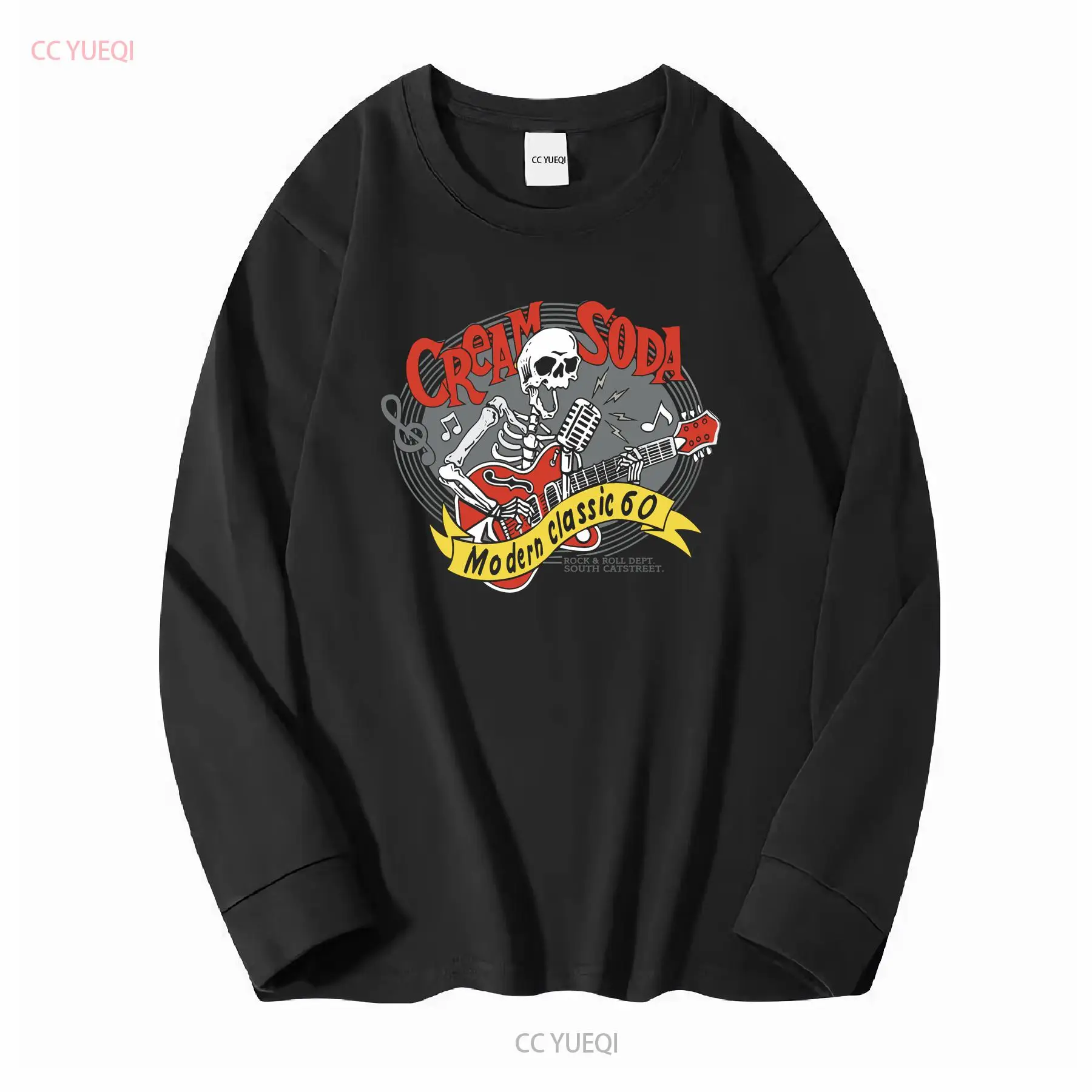 Cream Soda Rock Roll T shirt J - Streetwear Brand Fashion ulasan dan harga