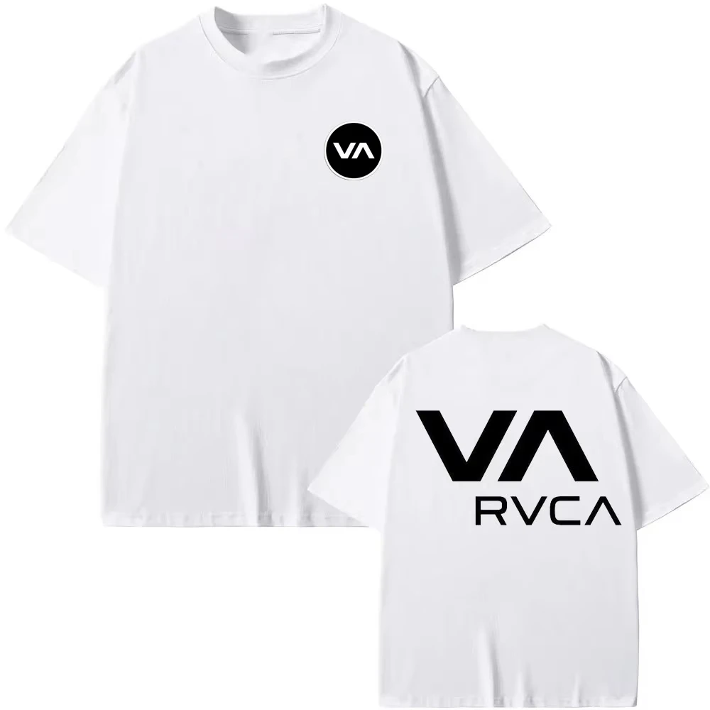 RVCA T Shirt Black Tee Summer  - Streetwear Brand Fashion ulasan dan harga